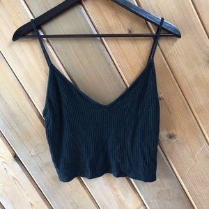 Black brandy tank top